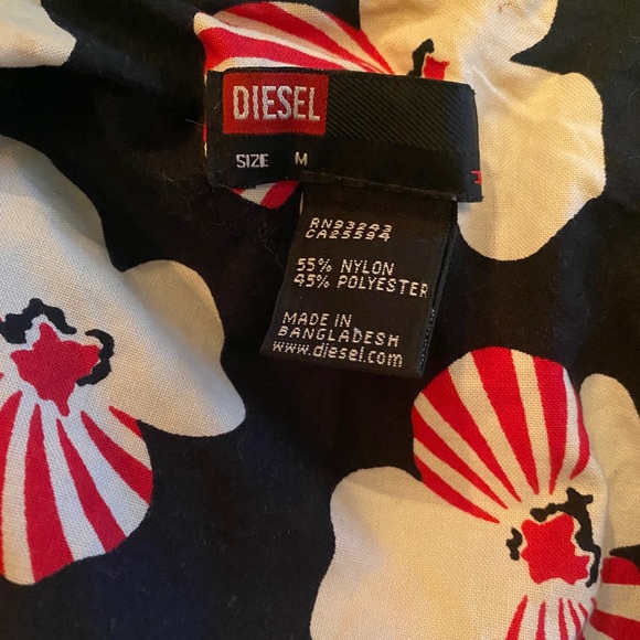 Green Diesel bomber jacket M - Picture 4 of 5